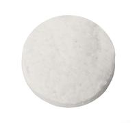 20 mechas circulares de lana para chimeneas de mesa, núcleos de algodón bioetanol de 6 x 1 cm, resistentes al calor hasta 1600 °C, relleno de huecos de estufa para quemadores de etanol