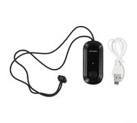 20+ Miljoen negatieve ions zuiveren luchtmachine, hangende nek mini limpiador de luchtreiniger, DC5V, 8000-12000W/cm³, ABS S+PC, 80 x 35 x 23 mm (Black)