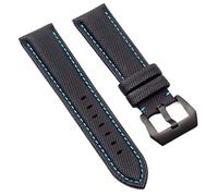 20 mm 22 mm 24 mm 26 mm Fibra de carbono Correa de reloj de nylon para panerai tag Omega Heuer Correa de reloj de muñeca masculina, 26MM, A