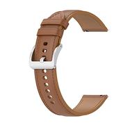 20 mm Armbänder Kompatibel mit Garmin Forerunner 570 42mm Leder Armband Hochwertige Vintage Leder Uhrenarmband für Herren Damen Eleganten Ersatz Lederband, 20mm, Cuero, No es una piedra preciosa