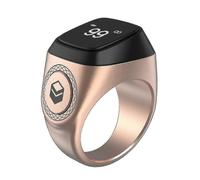 (20 mm - Oro rosa) Contador de Tasbih inteligente Zikr 1lite M02 Pro, recordatorio digital de tiempo