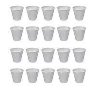 20 moldes de taza de pudín delicados portátiles para hornear pudines en miniatura, herramienta de cocina
