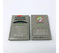 20 órganos DBx1 - Agujas industriales para máquina de coser (16 x 231, 16 x 257, para Juki Brother (tamaño de la aguja: Singer 14 / métrica 90)