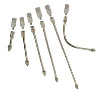20 Pack Flexible isting System Nozzles and Extension Rod 3/16'', 10/24 UNC ist Nozzle Extension Pole, Atomization Sprayer Nozzle Extensions isting Extended Pole(Size:Pole15cm,)