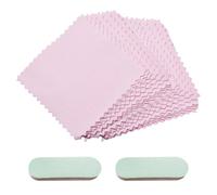 20 Paños Para Pulir Plata, 2 Piezas De Varillas Para Pulir Plata, Paño De Limpieza, Paño Para Pulir Joyas, Paño Para Limpiar Joyas De Plata, Paño De Terciopelo De Doble Cara Para Limpiar Joyas