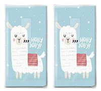 20 pañuelos (2 x 10) de alpaca dulce en invierno como regalo para Navidad