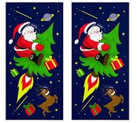 20 pañuelos (2 x 10) pañuelos de papel Papá Noel en el mundo/Invierno/Navidad