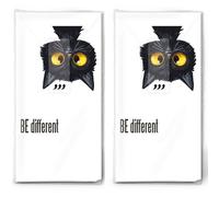 20 pañuelos individuales con motivos de animales que son diferentes. 2 paquetes de 10 pañuelos de papel individuales impresos como regalo.