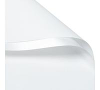 20 papeles de regalo de flores blancas y plateadas de doble cara, papel de regalo impermeable para el día de San Valentín, 22.8 x 22.8 pulgadas, utilizado para manualidades, embalaje de regalos,