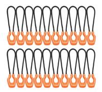 20 para uds Cremallera Luminosa para tpu 5cm Reemplazo 20 para(Orange) | Material para tpu , nocturno verde, para fácil de encontrar en oscuridad, 20 unidades pack