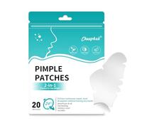 20 Parches Nasales XL Hidrocoloides Nose Pore Strips Puntos Nariz para la Noche Parches Anti-Acné Parches Granos con Aceite de Árbol de Té y Ácido Salicílico
