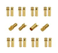 20 pares Amass original 3.5mm oro bala banana conector macho hembra para DIY batería ESC enchufe dispositivo motor eléctrico piezas de alambre