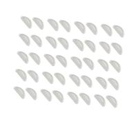 20 pares de almohadillas de silicona autoadhesivas para la nariz, almohadillas de soporte, textura adecuada para monturas de gafas de acetato, almohadillas para gafas con montura de acetato