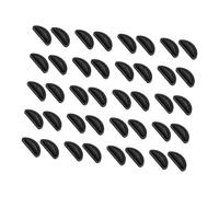 20 Pares de Almohadillas Nasales de Silicona Textura de Silicona para Gafas con Montura de Acetato Suaves y Cómodas Accesorios Antideslizantes para Gafas Almohadillas Nasales Adhesivas para Gafas