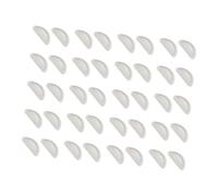 20 Pares de Almohadillas Nasales de Silicona Textura de Silicona para Gafas con Montura de Acetato Suaves y Cómodas Accesorios Antideslizantes para Gafas Almohadillas Nasales Adhesivas para Gafas