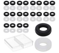 20 Pares De Anteojos Con Cubierta Anti-Deslizamiento Y Caja De Almacenamiento De Doble Cuadrícula De 1 Pieza, Accesorios De Gafas, Manga Redonda De Silicona, Fijación De Gafas De Sol.