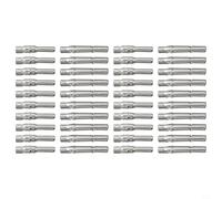 20 pares de terminales compatibles con conectores solares, 30 A 1000 V de cobre galvanizado macho hembra extremos de cable para cableado de panel, IP65