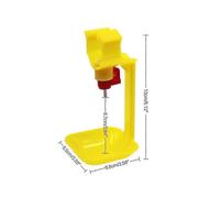 20 Pcs Automatic Chicken Duck Water Drinking Hanging Cups Nipple Drinker for Quail Nipple Drinkers for Chickens