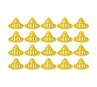 20 Pcs Beehive Entrance Exit Cone Plastic Safe Beehive Beekeeping White