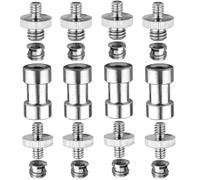 20 Pcs CáMara Rosca Tripode Convertidor, Adaptador De Tornillo De 1/4 A 3/8 De Pulgada Paquete, Tornillo De TríPode De 3/8 '' A 1/4 '' Para CáMara/Soporte De Luz/Montaje De Abrazadera De Placa