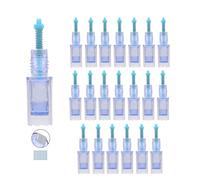 20 Pcs Cartuchos de Micropunción de Repuesto Desechables 5DNano, Microagujas de Repuesto Originales Desechables para la Máquina de Tatuaje de Maquillaje Permanente Microblading Artmex V6 V8 V9 V11