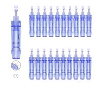 20 Pcs de Repuesto para Pluma de Microneedling de 12 Pin para Dr.pen A1, Puntas de Agujas de Repuesto Auténticas Desechables para Microneedling, Herramienta de Belleza para Cuidado de la Piel