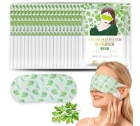 20 Pcs Eye Mask Warming, Steam Eye Mask, Warm Eye Compress, Wormwood Eye Mask, Ayuda Con los Ojos Secos, Hinchados y Ojeras, Cuidado de Los Ojos