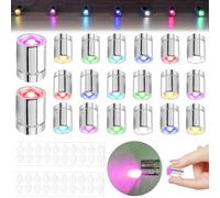 20 pcs Mini Luce LED Colorata Luci LED in Miniatura Piccole Micro LED Luci per Casa Delle Bambole Adatta per Decorare Le Case Delle Bambole, Modello Fai Da Te