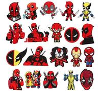 20 PCS Parches Ropa Termoadhesivos Niños Parche Ropa Termoadhesivo Duradero Lavable Parche Tela Adhesivo Ropa para Mochila Chaqueta Pantalones Adultos