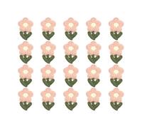 20 pegatinas bordadas con flores de colores para coser, apliques de tela de flores para chaquetas, mochilas, decoración de bolsas de ropa, arreglos para planchar con flores pequeñas
