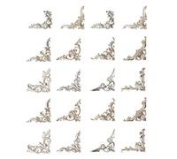 20 pegatinas vintage con esquinas huecas para álbumes de recortes, álbumes de fotos, fundas de teléfono