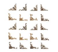 20 pegatinas vintage con esquinas huecas para álbumes de recortes, diario, álbum de fotos, funda de teléfono, papel de manualidades