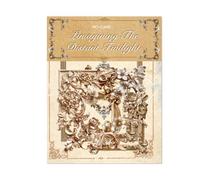20 pegatinas vintage para álbumes de recortes, esquinas huecas para álbumes de recortes, diario, planificador, álbum de fotos, decoración hueca