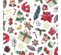 20 pequeñas servilletas de cóctel colección para Navidad | Navidad | Invierno | Decoración de mesa | Decoupage | Técnica de servilletas, 25 x 25 cm