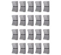 20 perillas deslizantes para mezclador de consola, para potenciómetro, perilla gris