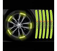 20 Pezzi Pegatina para Rueda de Coche per Hyundai i30 III Fastback 2017-2020, Calcomanías 3D para Neumáticos de Coche Pegatina de Cinta de Rayas