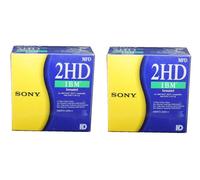 20 Pieza Sony 2HD Mfd 3,5" Disquetera IBM Formatiert 10MFD-2HDCF Nuevo &
