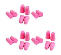 20 piezas/10 pares de tapones for los oídos cómodos, tapones for los oídos de espuma suaves con reducción de ruido, tapones cónicos for los oídos, protectores for dormir y viajar(10Pairs Light Pink)