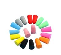 20 piezas/10 pares de tapones for los oídos cómodos, tapones for los oídos de espuma suaves con reducción de ruido, tapones cónicos for los oídos, protectores for dormir y viajar(10Pairs pink)