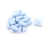 20 piezas/10 pares de tapones for los oídos de espuma cónicos suaves, tapones for los oídos for la prevención del ruido del sueño, reducción de ruido, for viajes y dormir(Blue)