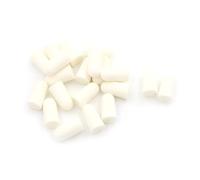 20 piezas/10 pares de tapones for los oídos de prevención de ruido for dormir, reducción de ruido, tapones for los oídos de espuma cónicos suaves for dormir en viajes(White-20pcs)