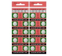20 piezas/10 pilas de botón AG4 377 LR626 para relojes de 1,5 V para baterías de botón pequeñas electrónicas