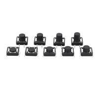 20 piezas 12x12 12 * 12 * 4,3mm 5mm 4,5 6 7 8 9 9,2 10 11 11,5 4 pines botón táctil Micro interruptor interruptores DIP de reinicio automático(12x12x9.0)