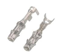 20 piezas 2,5mm 929968-1 latón estañado Terminal de cableado automotriz conector macho hembra 929974-1(Female)