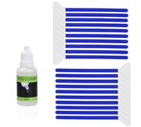 20 Piezas 24mm Hisopos de Limpieza de Sensor de Fotograma Complet, Kit de Limpieza Sensor Full Frame + Líquidos de Limpieza para Objetivo, Filtros, DSLR, Móvil