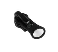 20 piezas 3 #5 #8 #10 # cremallera deslizante for cremalleras impermeables, cinta de nailon inverso, tirador de cremalleras, ropa, chaqueta, cursores, Kit de reparación de cremalleras(ZT010-Black-No8)