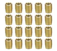 20 piezas 302 accesorios de inserción de rosca autorroscante de acero al carbono duradero fuerte resistencia a la vibración de tensión para la industria automotriz industria de (Interior M3*0,5,