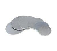 20 Piezas 304 Placa Redonda De Acero Inoxidable Diámetro 15-18mm Metales Circular Redonda Inox Lámina Espesor 1-3mm(18 * 1mm)