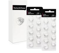 (20 piezas) accesorios para audífonos para reemplazos Oticon, cúpulas Oticon MiniFit (abiertas de 6 mm), cúpulas universales para kits de suministros de audífonos Oticon, piezas de ayuda para un