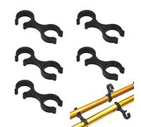 20 Piezas Accesorios para Bastones de Senderismo Accesorios de Plástico para Bastones de Senderismo Bastón de Senderismo Bastón de Montaña para Bastones de Caminata y Bastones de Trekking (Negro)